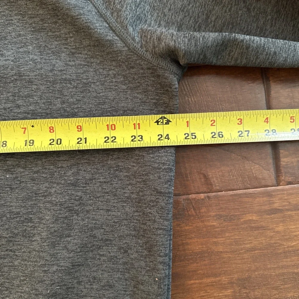 The North Face Skyline 1/2 Zip Men's Size XL Fleece Pullover Dark Grey Heather - Picture 8 of 10